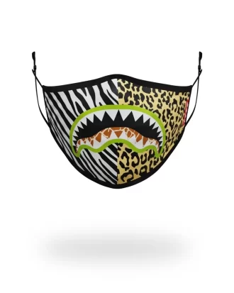 MASCA DE FAȚĂ MIXATĂ ÎN MODEL RECHIN SAFARI PENTRU ADULTI