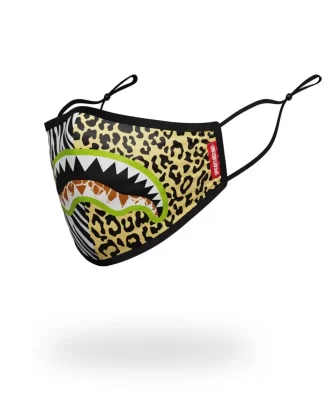 MASCA DE FAȚĂ MIXATĂ ÎN MODEL RECHIN SAFARI PENTRU ADULTI