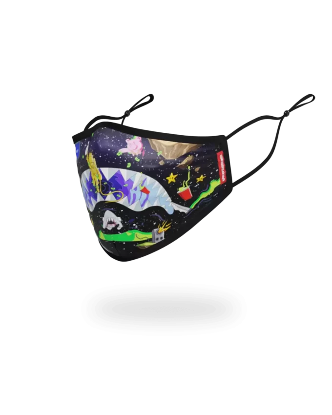 MASCA DE FAȚĂ MIXATĂ PENTRU ADULTI, ASTRO PARTY MASCA DE FAȚĂ MIXATĂ PENTRU ADULTI, ASTRO PARTY
