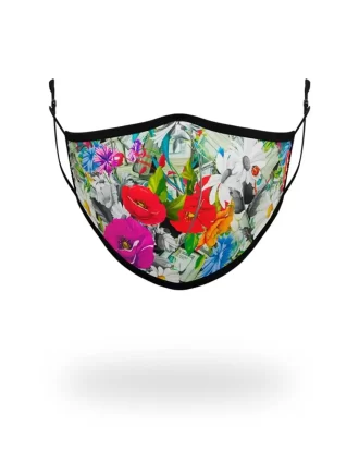 MASCA DE FAȚĂ MULATĂ PENTRU ADULTI, CU FORMĂ FLORALĂ DE BANI MASCA DE FAȚĂ MULATĂ PENTRU ADULTI, CU FORMĂ FLORALĂ DE BANI