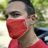 MASCA DE FAȚĂ VERTICALĂ SHARK (ROȘIE) PENTRU ADULT, CU MOLIRE ÎN FORMĂ MASCA DE FAȚĂ VERTICALĂ SHARK (ROȘIE) PENTRU ADULT, CU MOLIRE ÎN FORMĂ