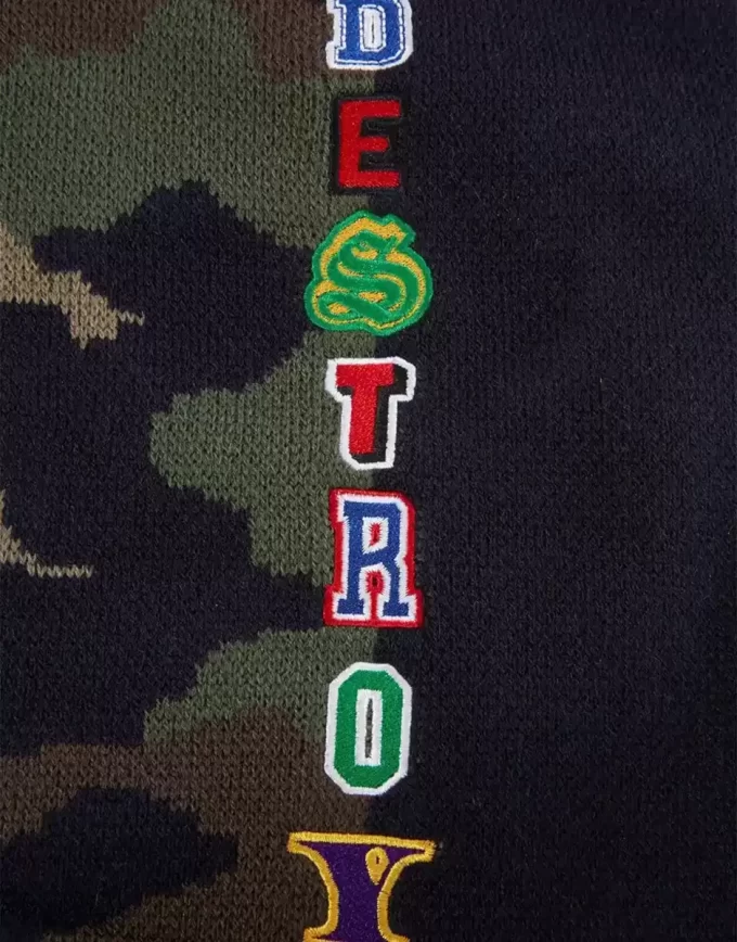 MASCA DE SCHI CAMO DESTROY