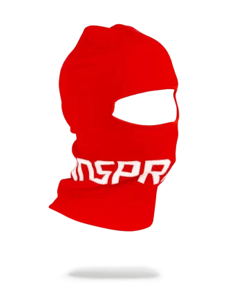 MASCA DE SCHI CU LOGO SPRAYGROUND ROȘU