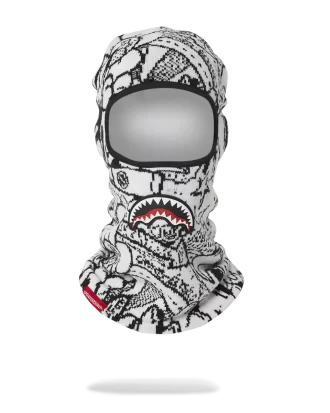 MASCA DE SCHI DOODLE SHARK