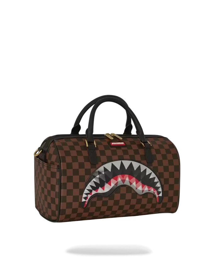 MINI DUFFLE CU EFECTE LENTICULARE