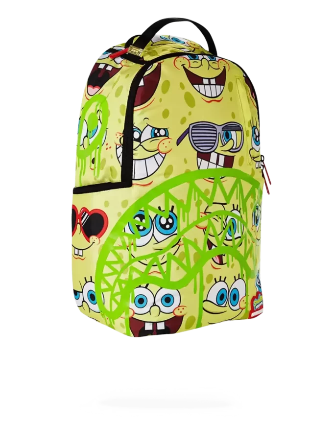 MODEL DE FAȚĂ CU SPRAY-PAINT SPONGEBOB MODEL DE FAȚĂ CU SPRAY-PAINT SPONGEBOB