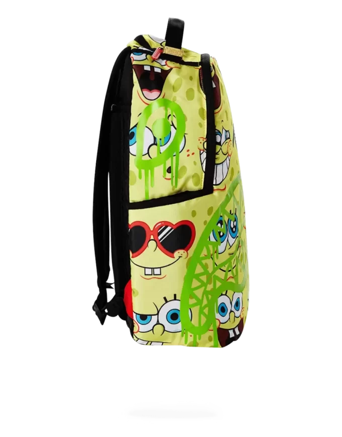 MODEL DE FAȚĂ CU SPRAY-PAINT SPONGEBOB MODEL DE FAȚĂ CU SPRAY-PAINT SPONGEBOB