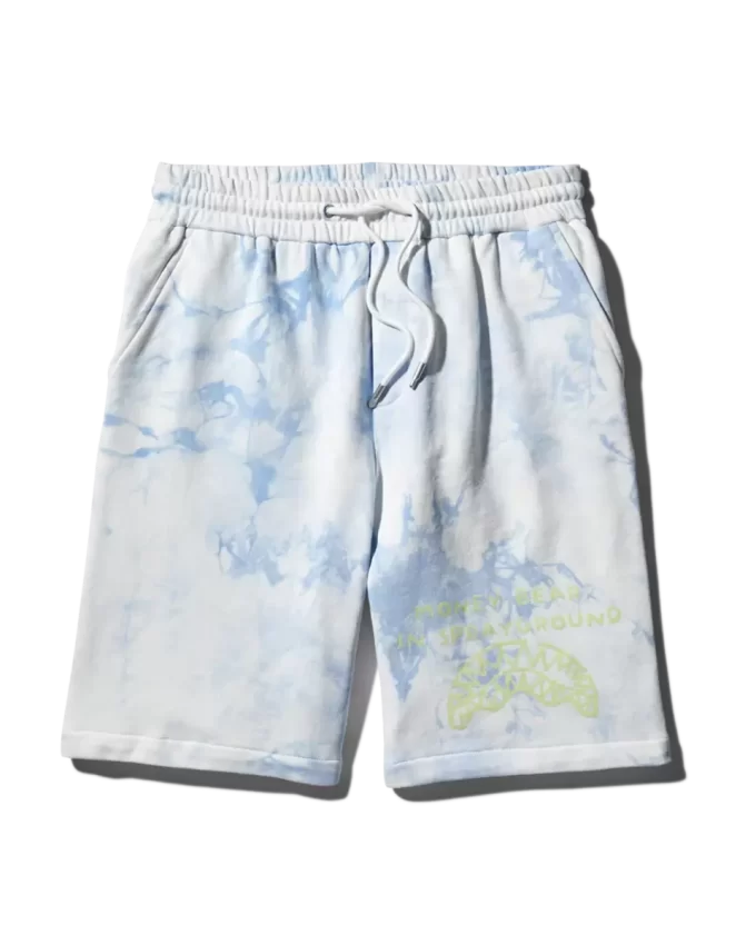 ȘORȚI TRICOTATI TIE-DYE (ALBASTRU) ȘORȚI TRICOTATI TIE-DYE (ALBASTRU)