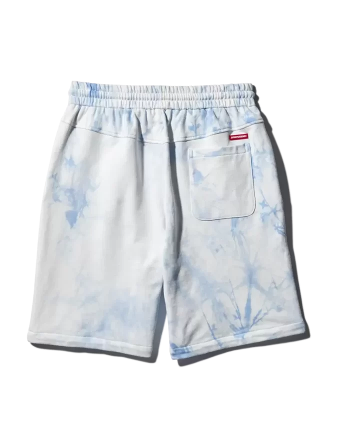 ȘORȚI TRICOTATI TIE-DYE (ALBASTRU) ȘORȚI TRICOTATI TIE-DYE (ALBASTRU)
