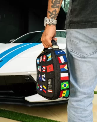 Pachet cu gustări James First Class Global Flags