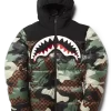 PELOC PUFFER CAMO ÎN CAROLI PELOC PUFFER CAMO ÎN CAROLI