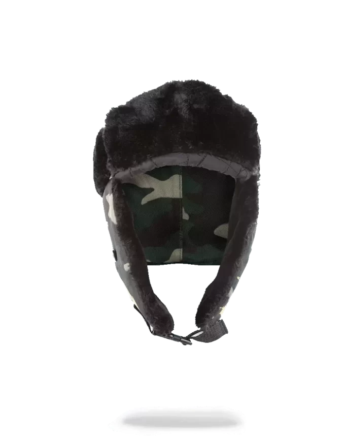 PĂLĂRIE AVIATOR CAMO CU ȘABLOANE AURII PĂLĂRIE AVIATOR CAMO CU ȘABLOANE AURII
