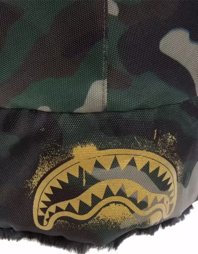 PĂLĂRIE AVIATOR CAMO CU ȘABLOANE AURII PĂLĂRIE AVIATOR CAMO CU ȘABLOANE AURII