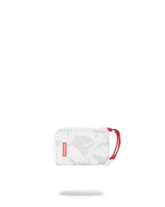 Portofel cu model Shark Check (alb)