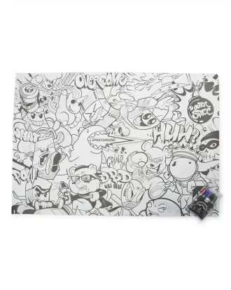 POSTER DE COLORAT SPRAYGROUND ENORM 99×68 cm ȘI MARECHERE INCLUSE