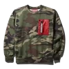 Pulover camuflat cu tigru pentru copii