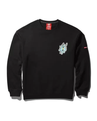 Pulover cu imprimeu SPONGEBOB (negru)