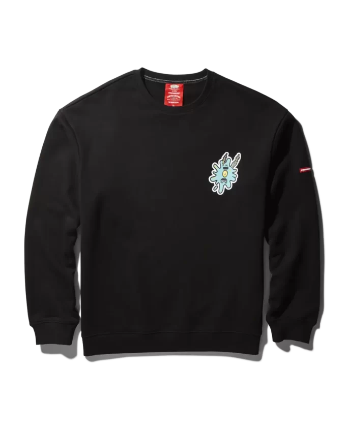 Pulover cu imprimeu SPONGEBOB (negru)