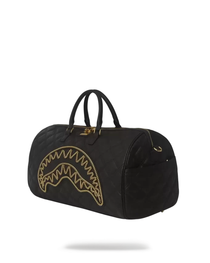 PULSOR NOIR QUILT CU LANȚ DE AUR SHARK PULSOR NOIR QUILT CU LANȚ DE AUR SHARK