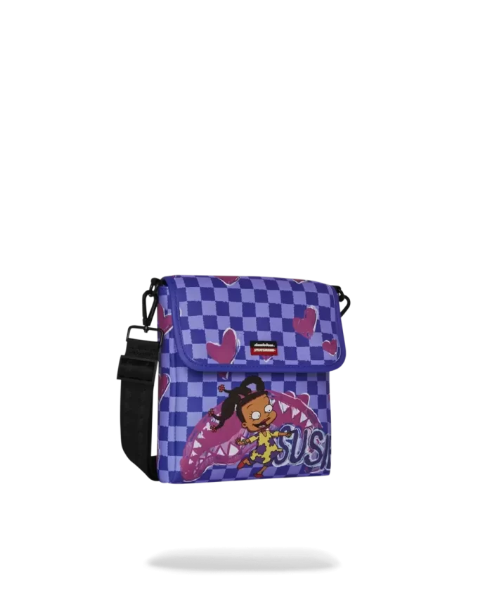 PUNGĂ CU MESAJER RUGRATS SUSIE CRAYON SHARK PUNGĂ CU MESAJER RUGRATS SUSIE CRAYON SHARK