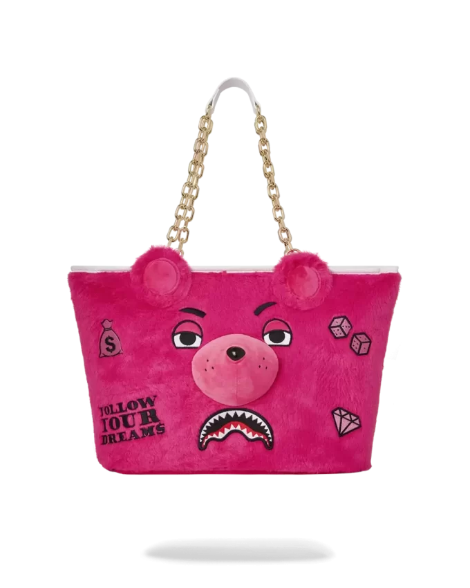 PUNGĂ MONEYBEAR DE PLUȘ (ROZ) PUNGĂ MONEYBEAR DE PLUȘ (ROZ)