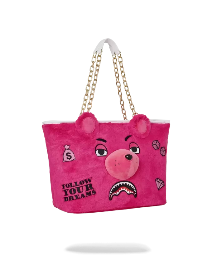 PUNGĂ MONEYBEAR DE PLUȘ (ROZ) PUNGĂ MONEYBEAR DE PLUȘ (ROZ)