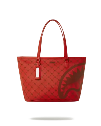 PUNGĂ TOTE CU MODEL DE BANI, CĂRĂMIDĂ