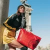 PUNGĂ TOTE CU MODEL DE BANI, CĂRĂMIDĂ PUNGĂ TOTE CU MODEL DE BANI, CĂRĂMIDĂ