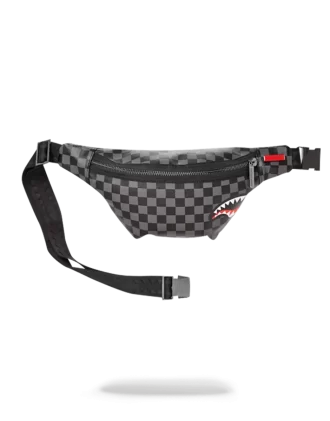 RECHINI ÎN PARIS (EDIȚIE NEGRĂ ÎN CAROURI) GEANTĂ CROSSBODY