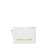 RIVIERA LE BLANC GOLD CHAIN SHARK CROSSOVER clutch RIVIERA LE BLANC GOLD CHAIN SHARK CROSSOVER clutch