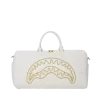 RIVIERA LE BLANC GOLD CHAIN SHARK DUFFLE RIVIERA LE BLANC GOLD CHAIN SHARK DUFFLE