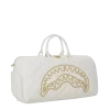 RIVIERA LE BLANC GOLD CHAIN SHARK DUFFLE RIVIERA LE BLANC GOLD CHAIN SHARK DUFFLE