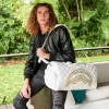 RIVIERA LE BLANC GOLD CHAIN SHARK DUFFLE RIVIERA LE BLANC GOLD CHAIN SHARK DUFFLE