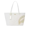 RIVIERA LE BLANC GOLD CHAIN SHARK TOTE RIVIERA LE BLANC GOLD CHAIN SHARK TOTE