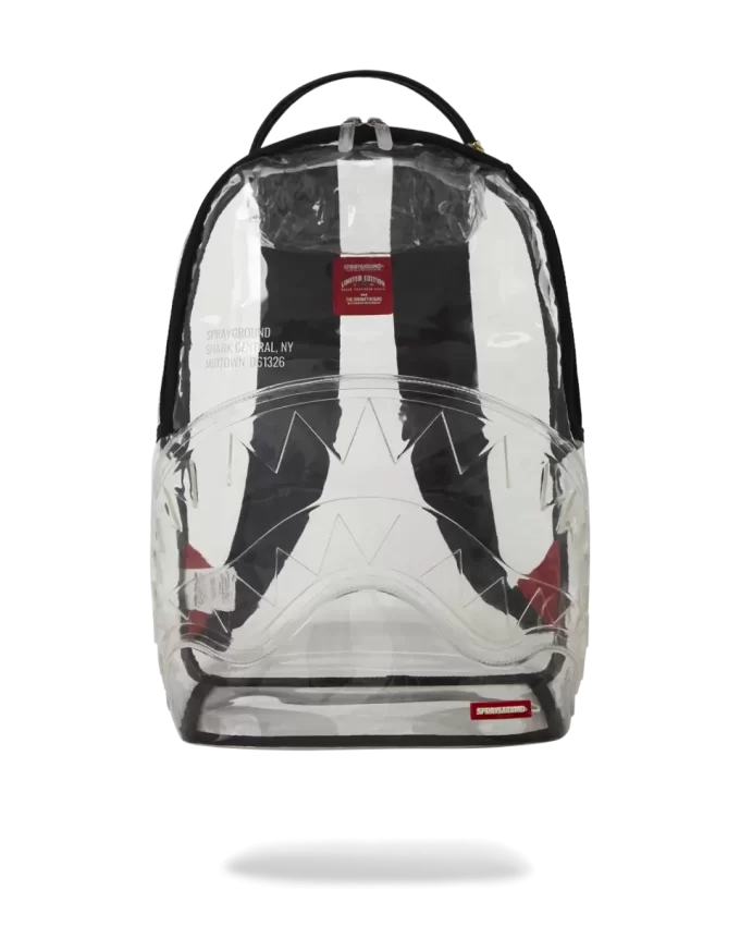 RUCSAC 100% TRANSPARENT – SHARK CENTRAL RUCSAC 100% TRANSPARENT – SHARK CENTRAL
