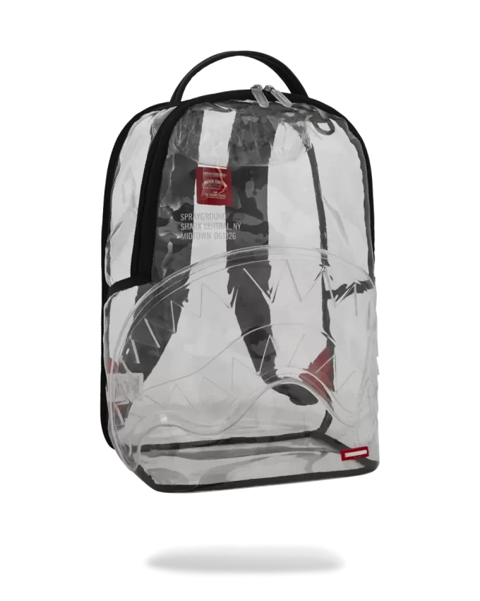 RUCSAC 100% TRANSPARENT – SHARK CENTRAL RUCSAC 100% TRANSPARENT – SHARK CENTRAL
