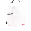 RUCSAC ALB SPRAYGROUND DIY (PIELE VEGANĂ ȘI CĂPTUȘEALĂ INTERIOARĂ PENTRU BANI) ȘI MARKETE INCLUSE
