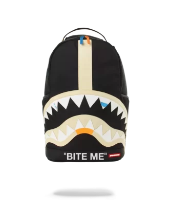 RUCSAC BITE ME SHARK (NEGRU)