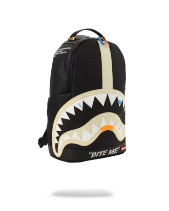 RUCSAC BITE ME SHARK (NEGRU)