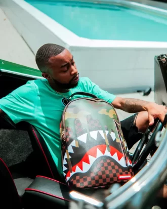 Rucsac camouflaj Sharks in Paris (DLXV)
