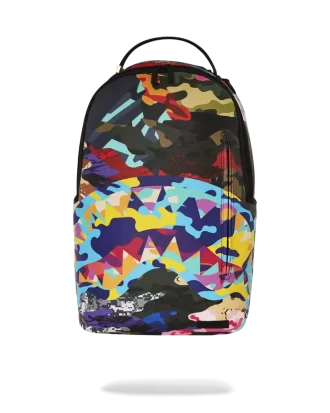 Rucsac camuflaj feliat și cubulețe