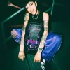 RUCSAC CAZZU IRIDESCENT CUT & SEW CU CRANI DE PĂIANJEN ȘI RECHIN (DLXV) RUCSAC CAZZU IRIDESCENT CUT & SEW CU CRANI DE PĂIANJEN ȘI RECHIN (DLXV)