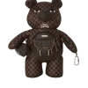 Rucsac Checkmate Royale MoneyBear cu ursuleț de pluș