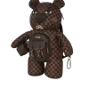 Rucsac Checkmate Royale MoneyBear cu ursuleț de pluș