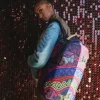 RUCSAC CU FLUTURI NEON RUCSAC CU FLUTURI NEON