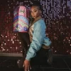 RUCSAC CU FLUTURI NEON RUCSAC CU FLUTURI NEON