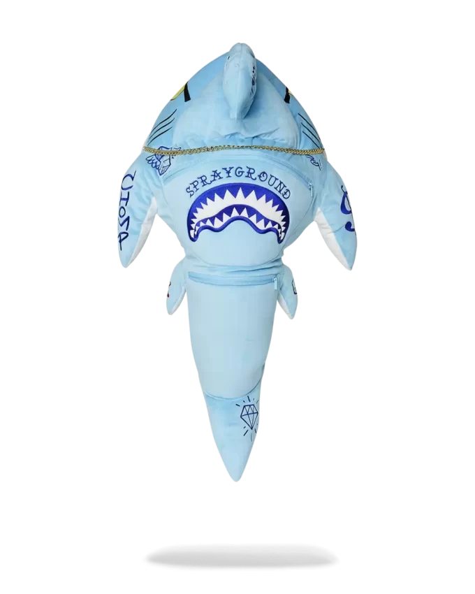 RUCSAC CU HANORAC STUFFED SAVAGE SHARK RUCSAC CU HANORAC STUFFED SAVAGE SHARK