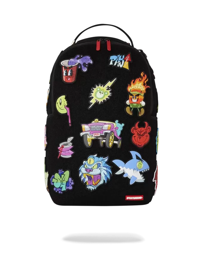 RUCSAC CU INSPECȚII TRANCE PARTY (23 INSIGNE VELCRO DETAȘABILE) RUCSAC CU INSPECȚII TRANCE PARTY (23 INSIGNE VELCRO DETAȘABILE)