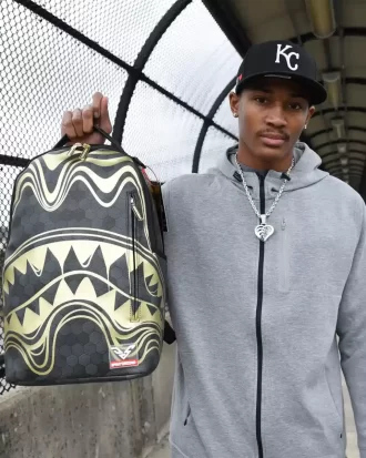 Rucsac cu model fagure de miere în colaborare cu Devonta Smith