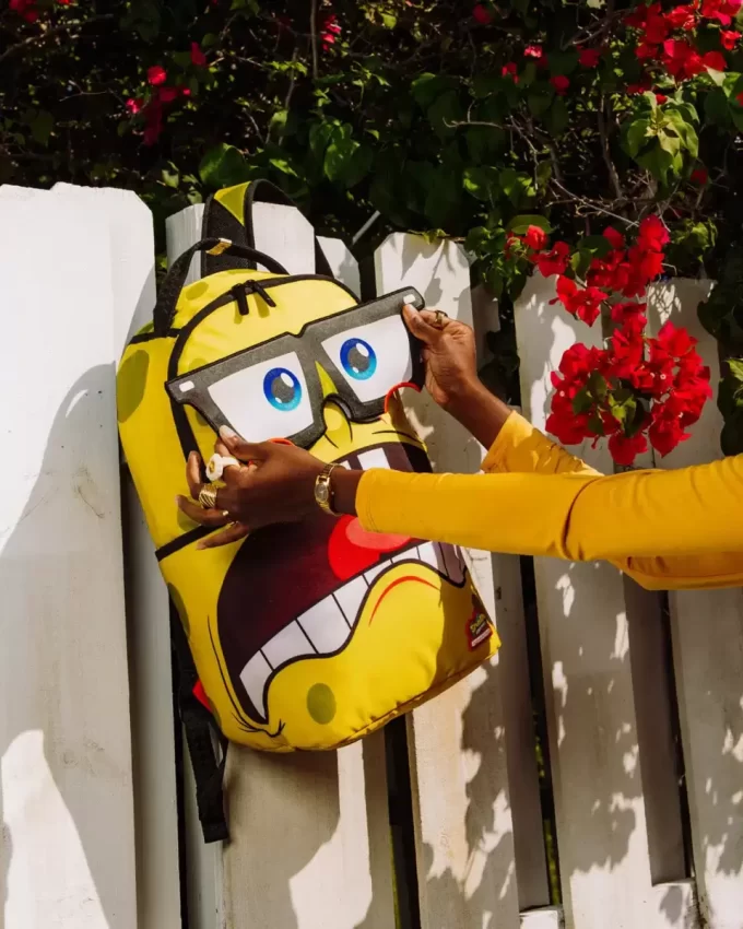 Rucsac cu ochi detașabili SPONGEBOB EYE POP